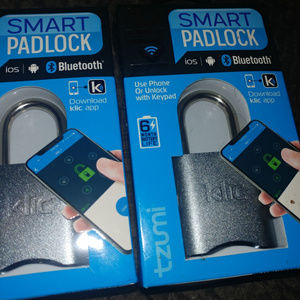 KLIC SMART PADLOCK BLUETOOTH LOCK!!